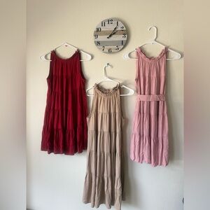 3 Spring Dresses - all Size Small